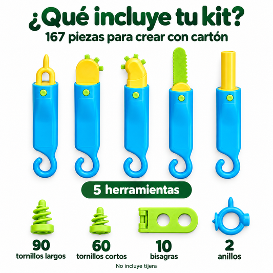 Kit Explora HAZIT · Construcción con cartón